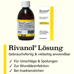 Rivanol Lösung 0,1 %, 100 ml