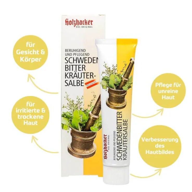 Riviera Holzhacker Schwedenbittersalbe, 75 ml