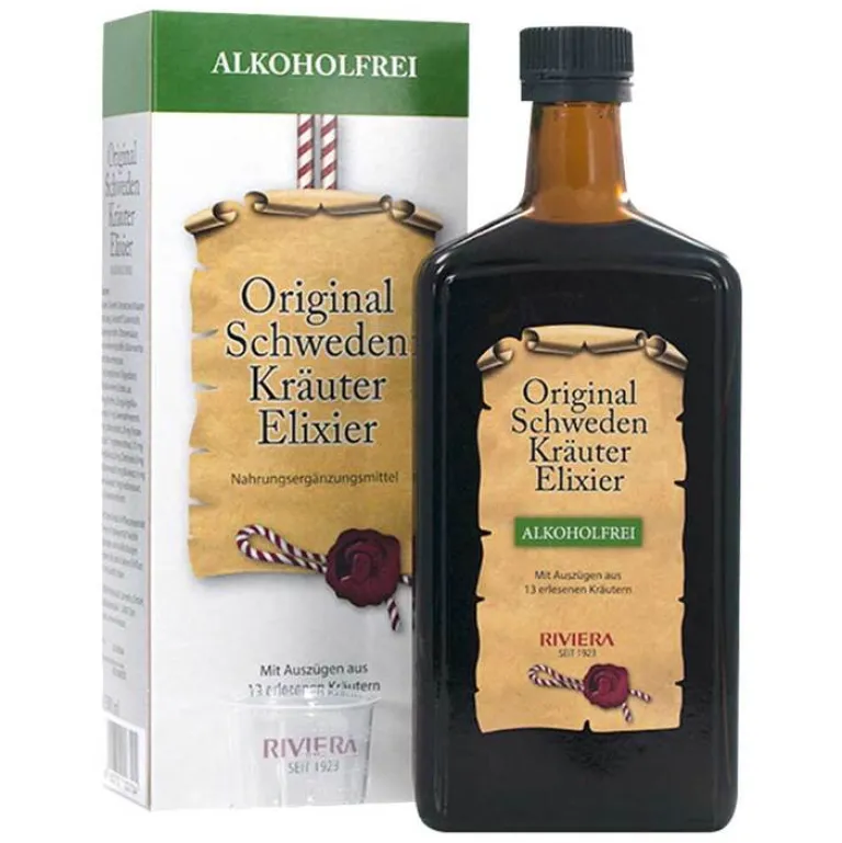 Original Schwedenkräuter Elixier alkoholfr, 500 ml Verdauung