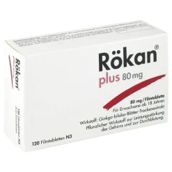 Discount Rökan ® plus 80 mg Filmtabletten, 120 St