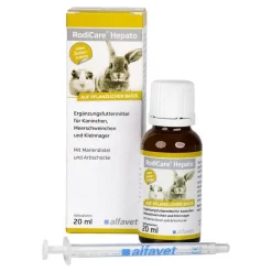 Rodicare Hepato für Kaninchen, Kleinnager und Meerschweinchen, 20 ml