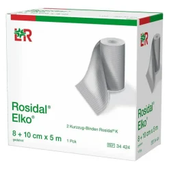 Clearance Rosidal Elko 8 + 10 cmx5 m Kurzzugbinde, 2 St