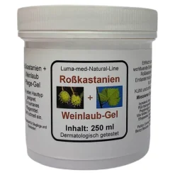 Rosskastanien Weinlaub Pflege Gel, 250 ml
