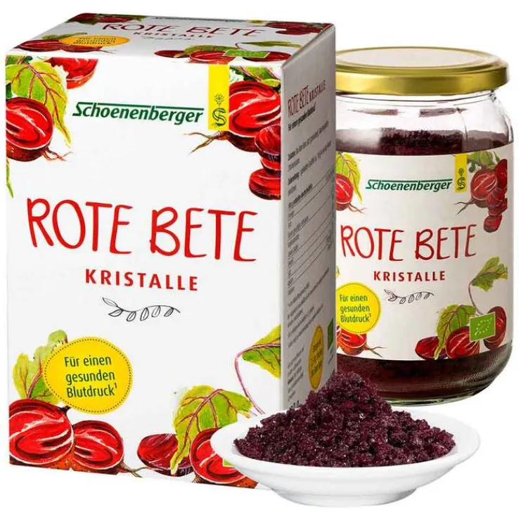 Rote Bete Kristalle Bio Schoenenberger Pulver, 200 g