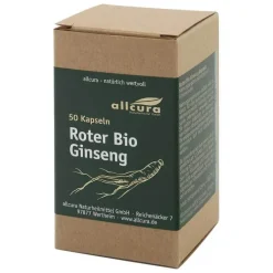 Roter Bio Ginseng Kapseln, 50 St