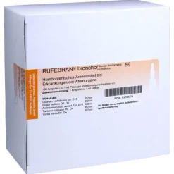 Rufebran broncho Ampullen, 100 St Combustin Presselin