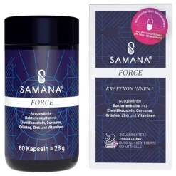 Hot Samana Force 10-in-1 Kapseln mit Bakterienkultur, 60 St Bakterienkulturen