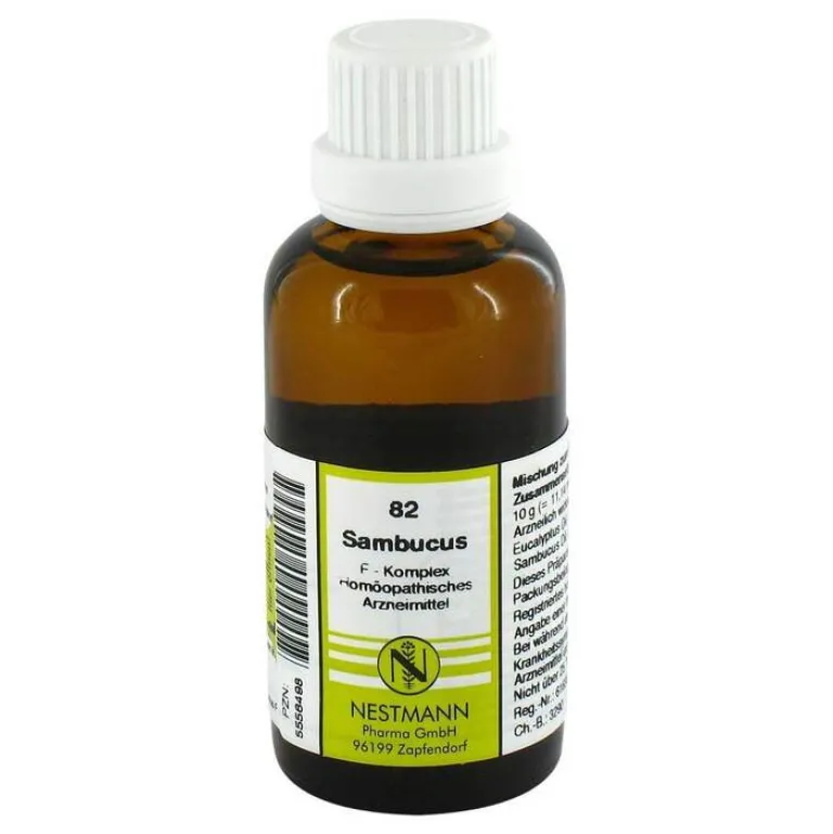 Best Nestmann Sambucus F Komplex Nr. 82 Dilution, 50 ml