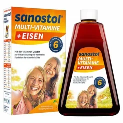Sanostol plus Eisen Saft, 230 ml