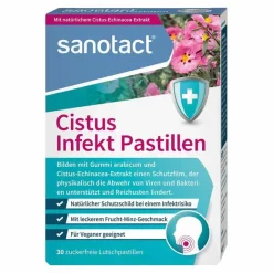 Hot ®Cistus Infekt Pastillen , 30 St Halsschmerztabletten
