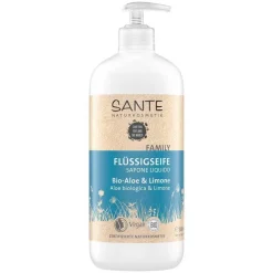 Sante Flüssigseife Bio-Aloe & Limone, 500 ml