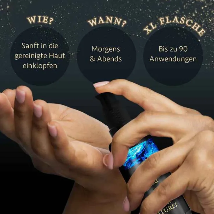 Satin Naturel Bio Oligo Hyaluron Serum Gesicht, 50 ml