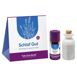 Schlaf gut Duftset mit Tonkrug + Öl, 1 St Duftsets