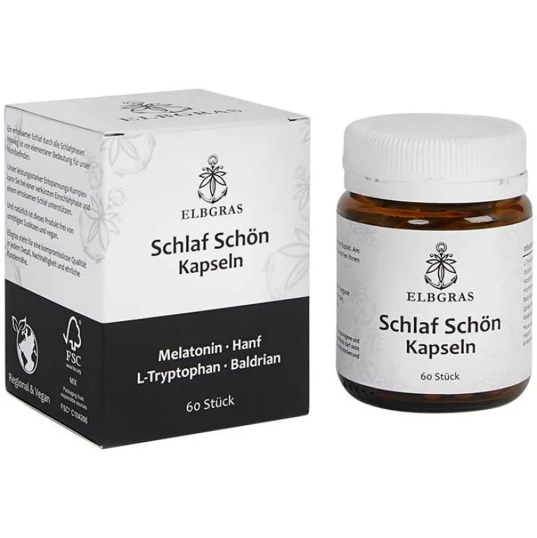 Best Schlaf Schön Kapseln mit Melatonin, 60 St