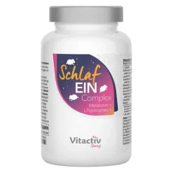 Schlafein Complex mit Melatonin Kapseln, 60 St