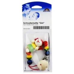 Discount Schnullerkette Holz Girl, 1 St Schnullerkette