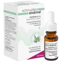 Clearance Schnupfen Endrine ® Tropfen 0,1%, 10 ml