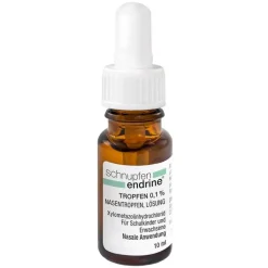 Clearance Schnupfen Endrine ® Tropfen 0,1%, 10 ml