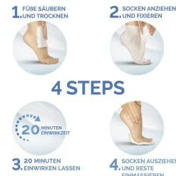 Discount Scholl intensiv pflegende Fußmaske in Socken, 3X2 St