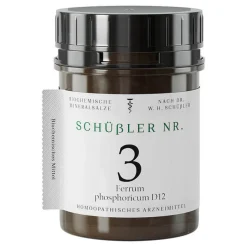 Online Schüssler Nr.3 Ferrum phosphoricum D 12 Tabletten, 400 St Salze 1-12|D 12