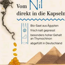 Online Schwarzkümmel Bio Vegan Kapseln, 120 St Schwarzkümmelöl