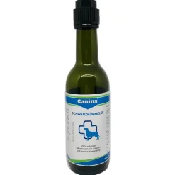 Discount Canina Schwarzkümmelöl Einzelfuttermittel für Hunde, 250 ml
