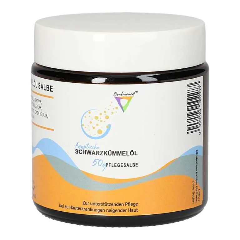 Outlet Schwarzkümmelöl Embamed 50% Salbe, 50 g Cremes & Balsame