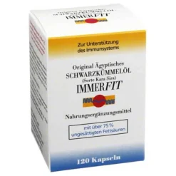 Sale Schwarzkümmelöl Immerfit Kapseln, 120 St Schwarzkümmelöl|Essentielle Fettsäuren