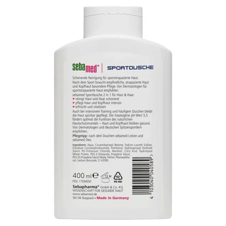 Sebamed Sportdusche, 400 ml