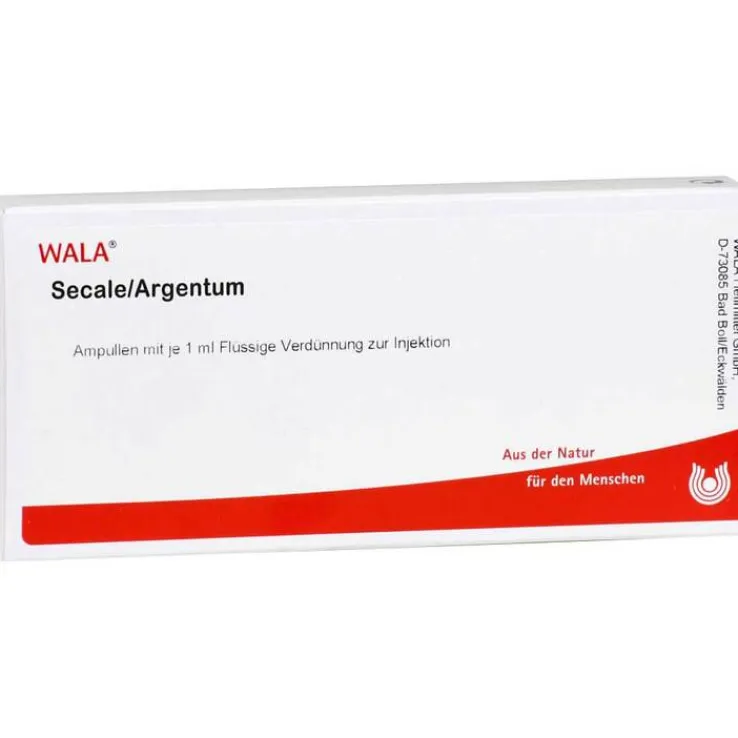 Secale Argentum Ampullen, 10X1 ml