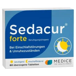Online Sedacur ® forte Beruhigungsdragees, 60 St