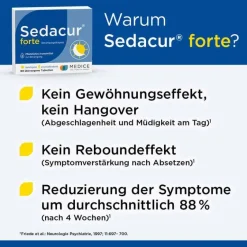Online Sedacur ® forte Beruhigungsdragees, 60 St
