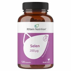 Online R(h)ein Nutrition Selen 200 NE Kapseln, 120 St