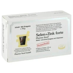 Clearance Selen + Zink Pharma Dragees, 180 St Selen
