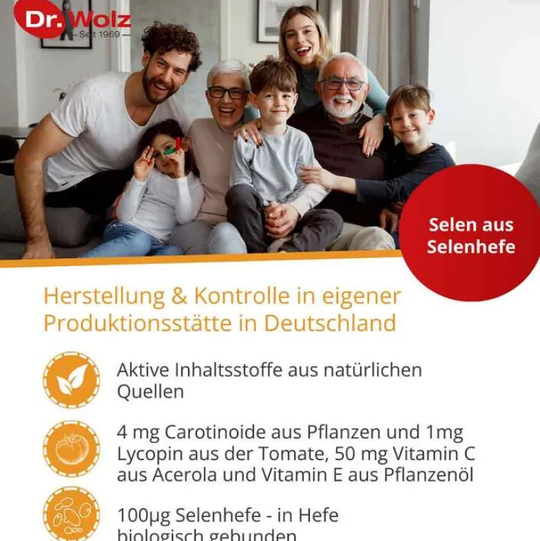 Hot Dr. Wolz Selen ACE 100 µg 60 Tage, 60 St
