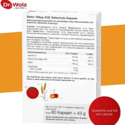Hot Dr. Wolz Selen ACE 100 µg 60 Tage, 60 St