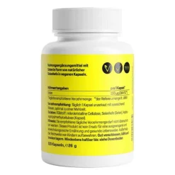 Hot Selen Pure 200 µg Kapseln, 120 St Selen