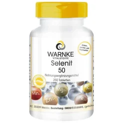Outlet Warnke Selenit 50 Tabletten, 250 St