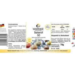 Outlet Warnke Selenit 50 Tabletten, 250 St