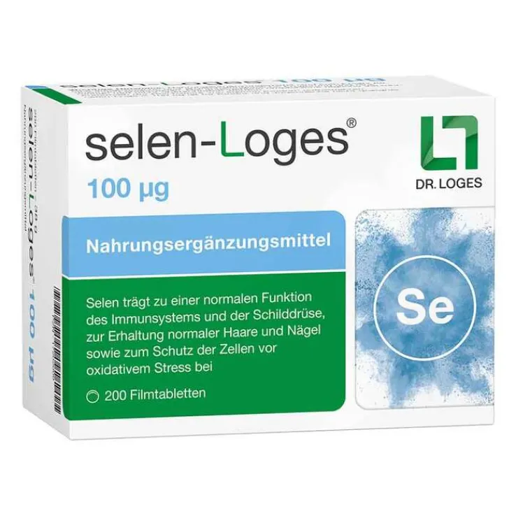 Selen-Loges 100 µg Filmtabletten, 200 St