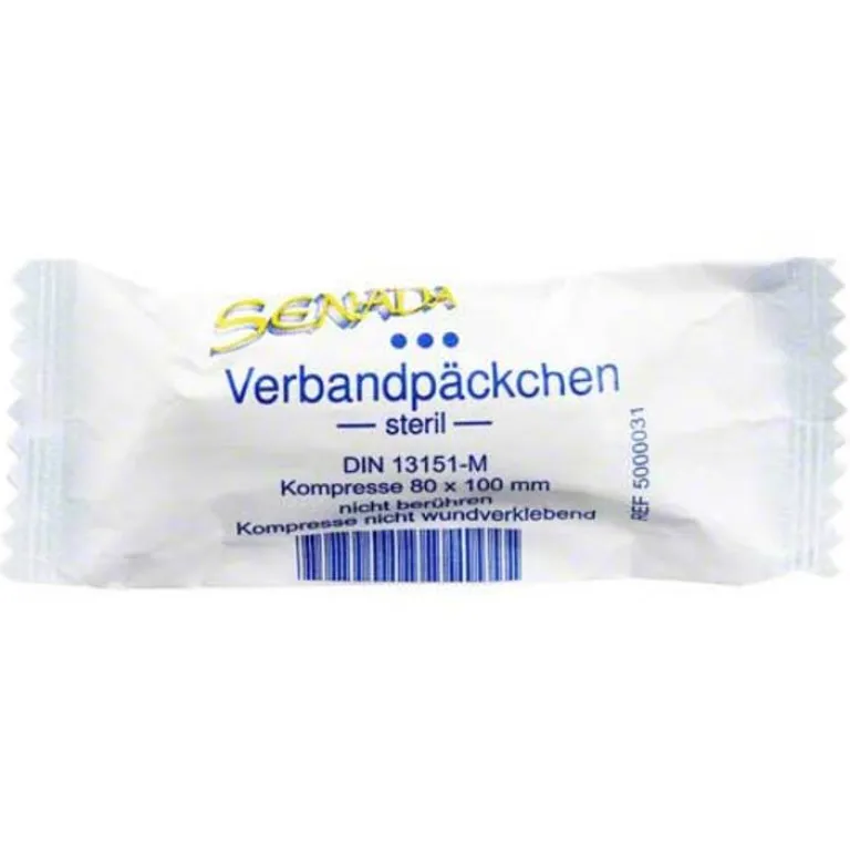 Clearance Senada Verbandpäckchen mittel, 1 St Verbandkästen & Taschen|Erste-Hilfe-Set