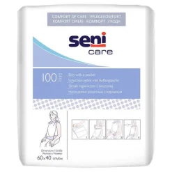 New Seni Einweg Speiselätzchen mit Bindelaschen, 100 St