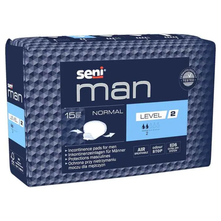 Hot Seni ® Man Inkontinenzeinlage normal Level 2, 15 St