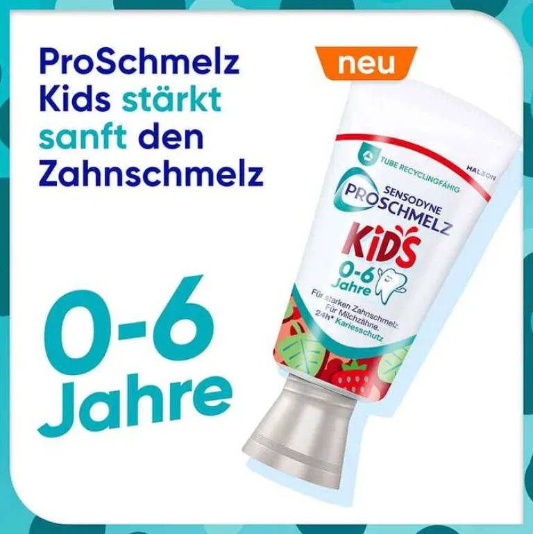 Outlet Sensodyne Proschmelz Kids 0 - 6 Jahre Zahnpasta, 50 ml