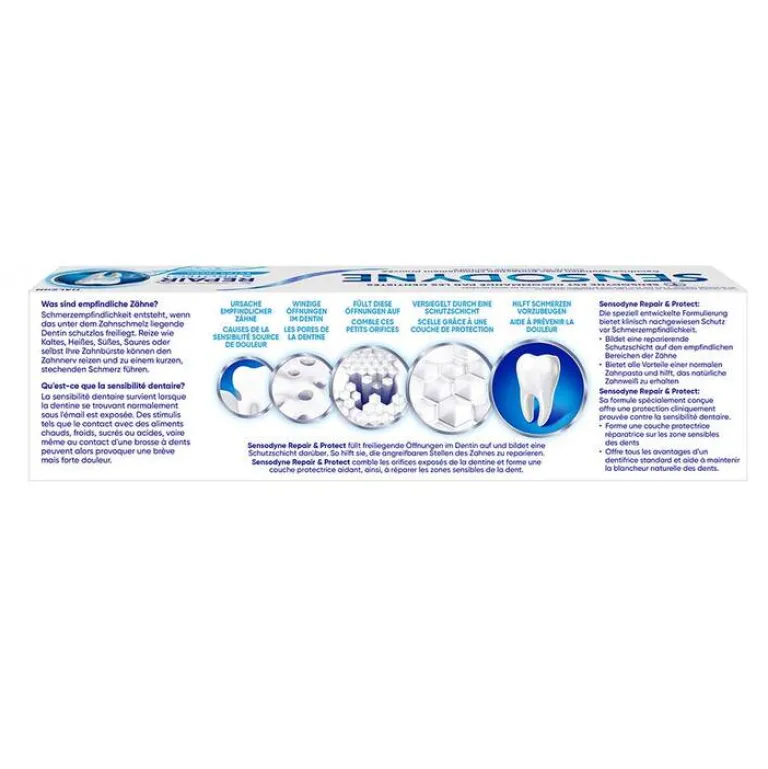 New Sensodyne Repair & Protect Zahnpasta, 75 ml