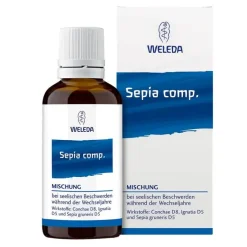 Clearance Sepia comp. Dilution, 50 ml Für Die Frau