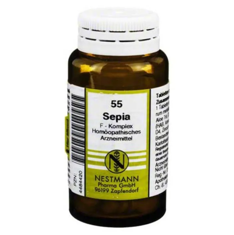 New Sepia F Komplex Nr. 55 Tabletten, 120 St Nestmann