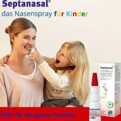 Septanasal® für Kinder 0,5 mg/ml+50 mg/ml Nasenspray, 10 ml Kinder Nasenspray Kinder