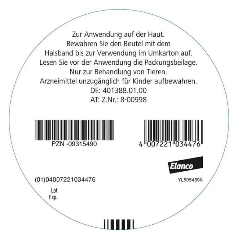 Online Seresto Halsband für große Hunde über 8 kg, 1 St