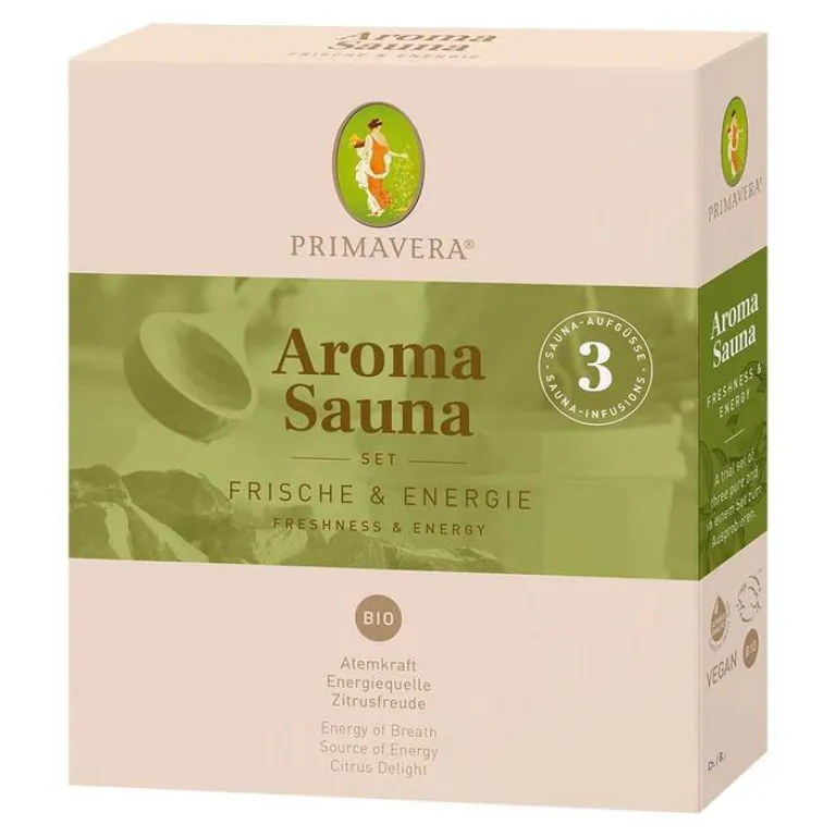 New Set Aroma Sauna Frische & Energie, 1 P Saunaaufguss